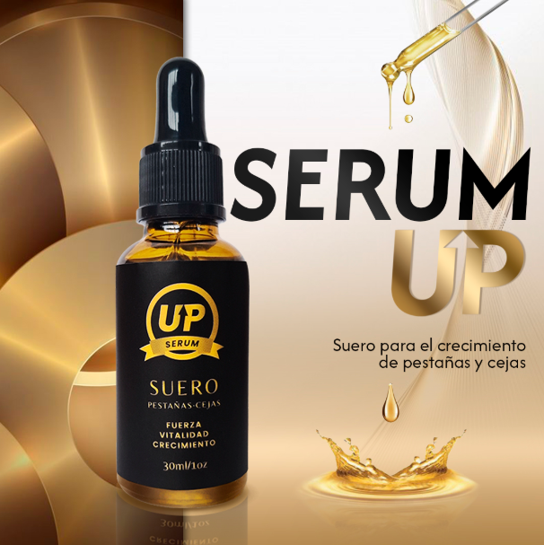 Sérum UP – Crecimiento y Fortalecimiento de Pestañas y Cejas ✨👁️