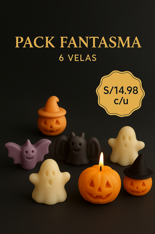 🎃Espectaculares Velas Halloween, con increíble aroma a coco👻