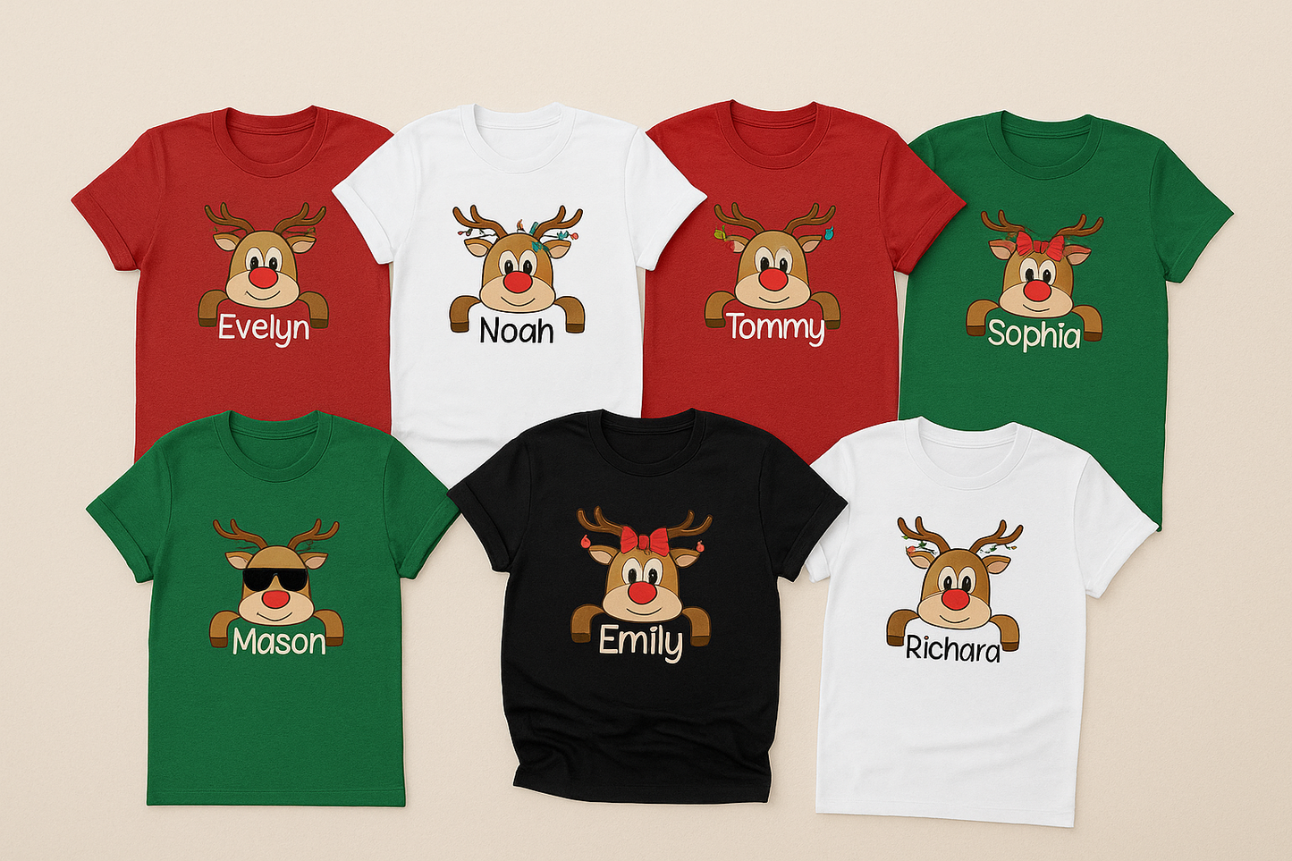 Polos Personalizados para una Navidad Única 🎅✨