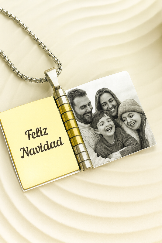 "Collar Amor Eterno" Collar Personalizado + Box de regalo ❤️