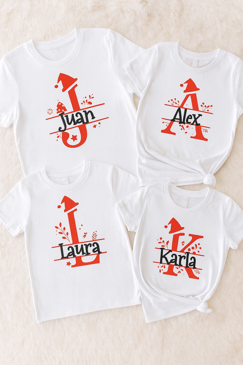 Polos Personalizados para una Navidad Única 🎅✨