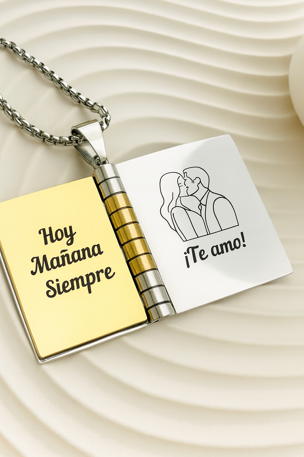 "Collar Amor Eterno" Collar Personalizado + Box de regalo ❤️